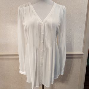 Lauren Conrad Pleated Top